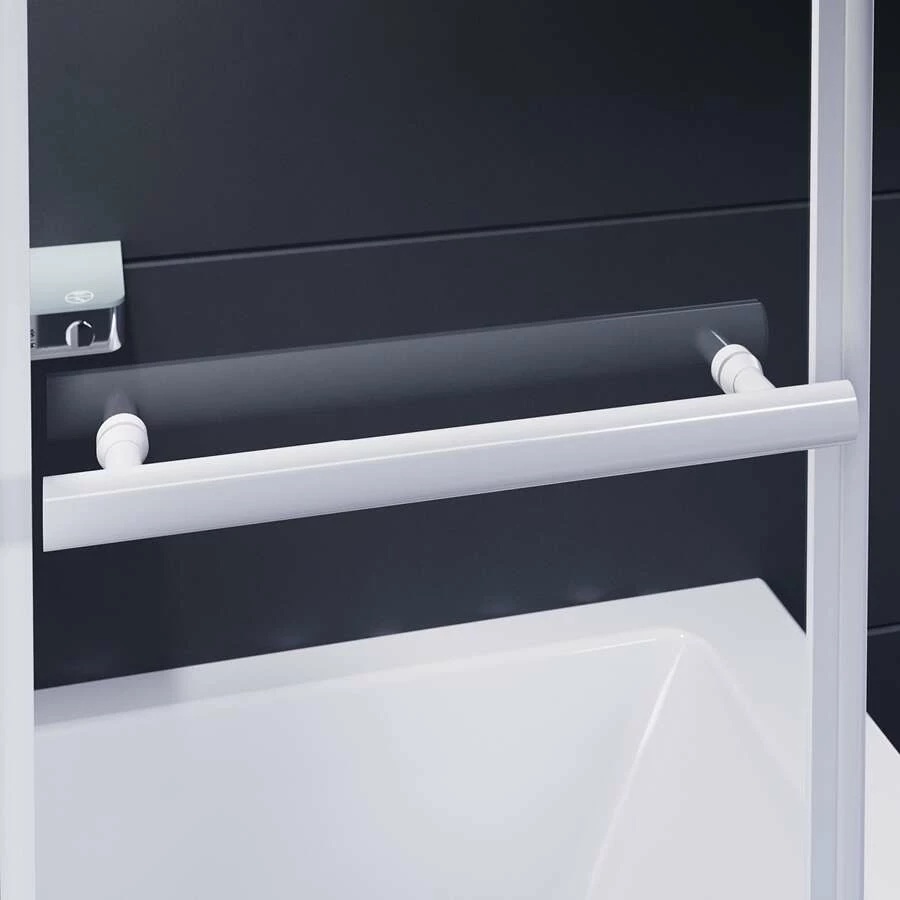 Dusar Badewannenaufsatz BDW 3 Teilig H 140 X B 146 Cm Mit Handtuchhalter Nano – Bild 4