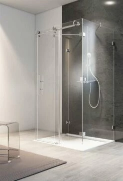 Schulte Davita U-Kabine Mit Gleittür / Schiebetür 8 Mm