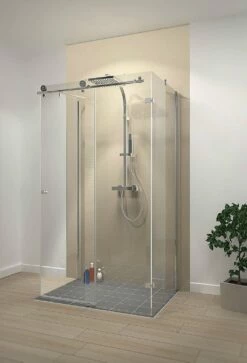 Schulte MasterClass U-Kabine Schiebetür Gleittür 8 Mm