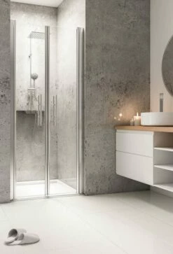 Schulte Garant Pendeltür In Nische 2-teilig