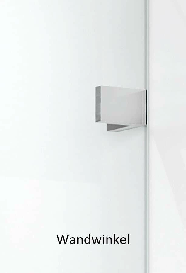 Breuer PANORAMA Drehtür Mit Festteil Für Verkürzte Seitenwand Rahmenlos – Bild 8