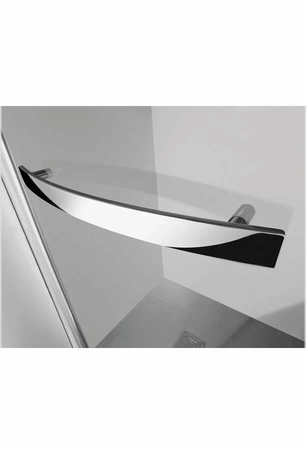 Breuer PANORAMA Duschwand Alleinstehend Dekor Terrazzo Chrom 8 Mm – Bild 3