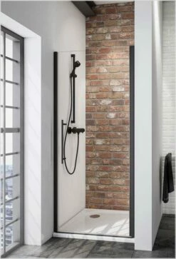 Schulte Alexa Style 2.0 Drehtür In Nische Black Style