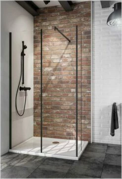 Schulte Alexa Style 2.0 Walk In Loft 2-teilig Mit Festem Element Black Style