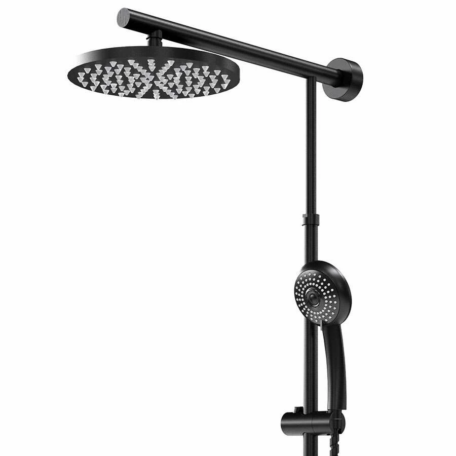 Schulte DuschMaster Rain Mit Thermostat Black Style Rund – Bild 2