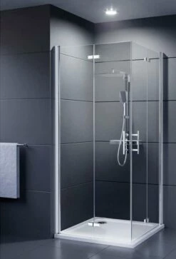 Dusar Royalux Neo Eckeinstieg Drehfalttür 90x90 Cm Mit Nano Clean