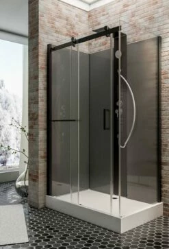 Schulte Komplettduschkabine Wellnesskabine Black Korsika 1200 X 800 Mm