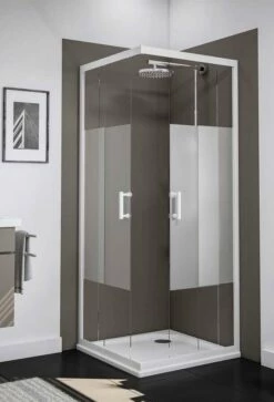 Schulte Sunny Eckeinstieg Dekor Dezent Light Express Plus 90 X 90 Cm