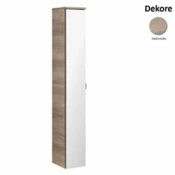 Fackelmann Badschrank Hochschrank Luxor Verspiegelt 20 Cm
