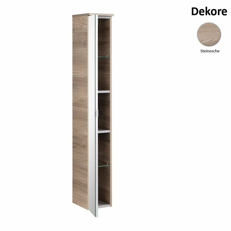 Fackelmann Badschrank Hochschrank Luxor Verspiegelt 20 Cm – Bild 2