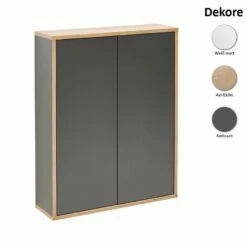Fackelmann Badschrank Oberschrank Finn 60 Cm