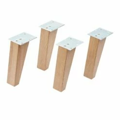 Fackelmann Finn Holzfüße Für Waschtischunterschrank 60 Cm