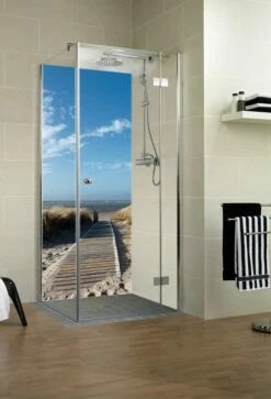 Schulte Decodesign Duschrückwand Foto Steg Nordsee