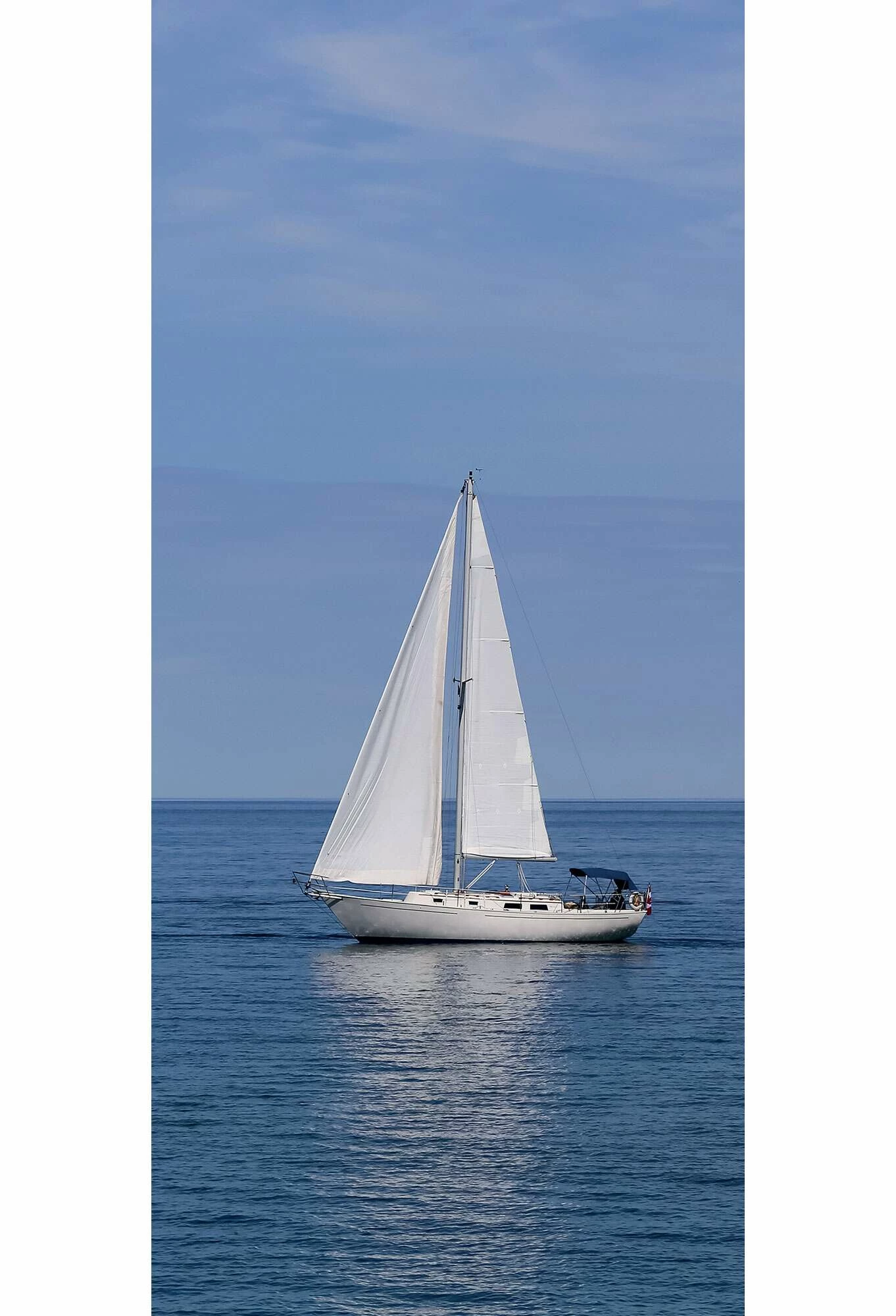 Schulte Decodesign Duschrückwand Foto Einsames Segelboot