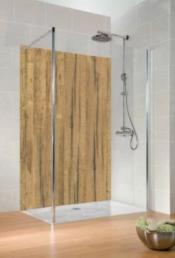 Schulte Decodesign Duschrückwand Dekor Holz Schwarzwaldeiche Hell