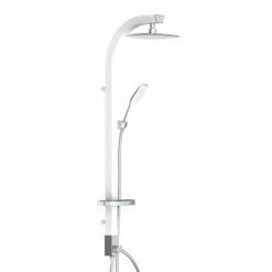 Schütte Überkopf-Brauseset MADAGASKAR In Weiß