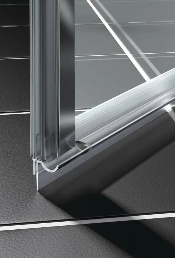 Kermi Liga Drehtür Mit Festteil Für Seitenwand – Bild 3