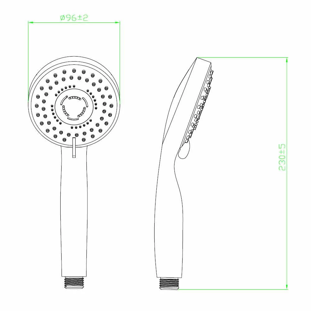 Schütte Handbrause BARI In Chrom – Bild 2