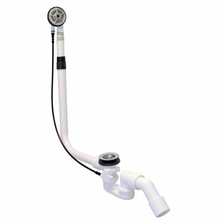 Viega Multiplex Ab- Und Überlaufgarnitur Mit Visign M5 Verchromt, Für Sonderwannen 111069