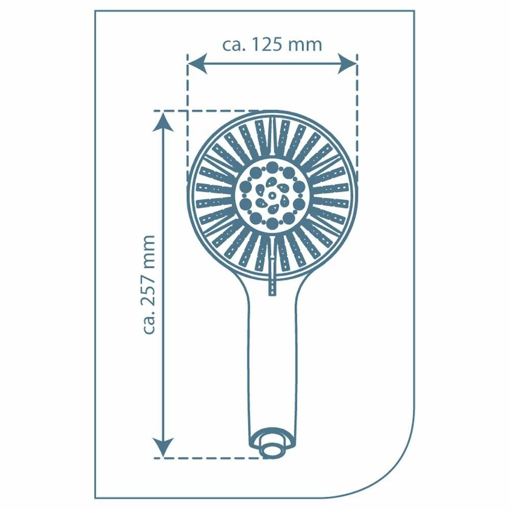 Schütte Handbrause TOSCANA II In Chrom – Bild 2