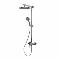 Schulte Duschmaster Rain Mit Einhebelmischer, Kopfbrause Rund