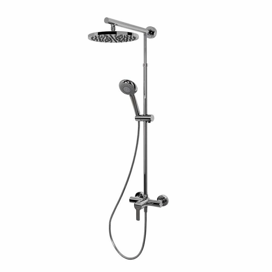 Schulte Duschmaster Rain Mit Einhebelmischer, Kopfbrause Rund