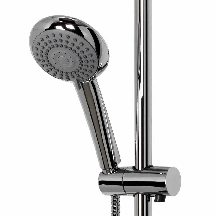 Schulte Duschmaster Rain Mit Einhebelmischer, Kopfbrause Rund – Bild 7