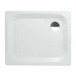 Duschmeister Duschwanne Stahl-Emaille Extra Flach