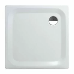 Duschmeister Duschwanne Stahl-Emaille Höhe 65 Mm