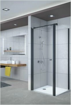 Breuer ELANA 6 Drehtür Für Gleichhohe Seitenwand Black Edition