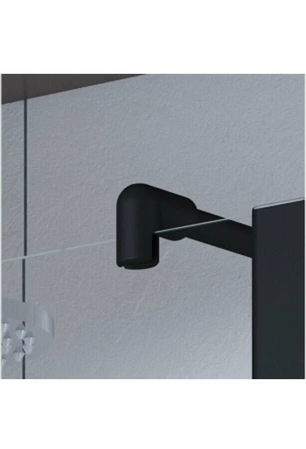 Breuer ELANA KOMFORT Drehfalttür 2-tlg Für Gleichhohe Seitenwand Black Edition – Bild 3