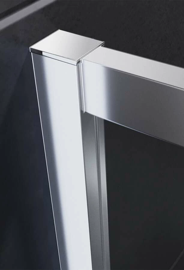 Dusar Eckeinstieg Economy Neo Schiebetür Dusche 75/80/90 Cm, 185 Cm Hoch – Bild 3