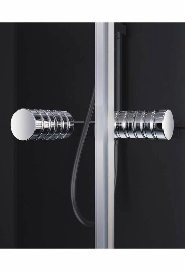 Dusar Eckeinstieg Economy Neo Schiebetür Dusche 75/80/90 Cm, 185 Cm Hoch – Bild 5