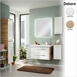 Fackelmann Milano Badmöbel 90 Cm