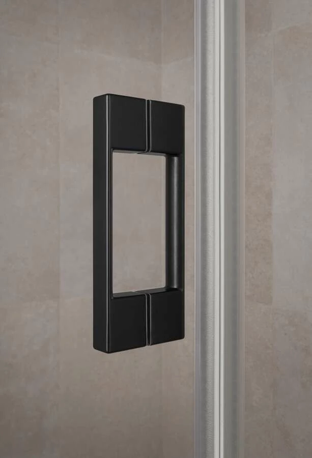 Kermi Liga Drehtür Mit Festteil Für Seitenwand Dark Edition – Bild 3
