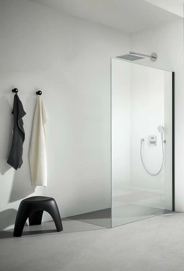 Kermi Walk-In XC Duschwand 10 Mm Dark Edition