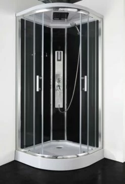 Duschmeister Komplettdusche Sano 12 Viertelkreis Duschkabine