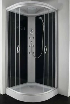 Duschmeister Komplettdusche Sano 17 Viertelkreis Duschkabine