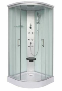 Duschmeister Komplettdusche Sano 21 Viertelkreis Duschkabine