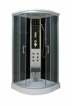 Duschmeister Komplettdusche Sano 23 Viertelkreis Duschkabine