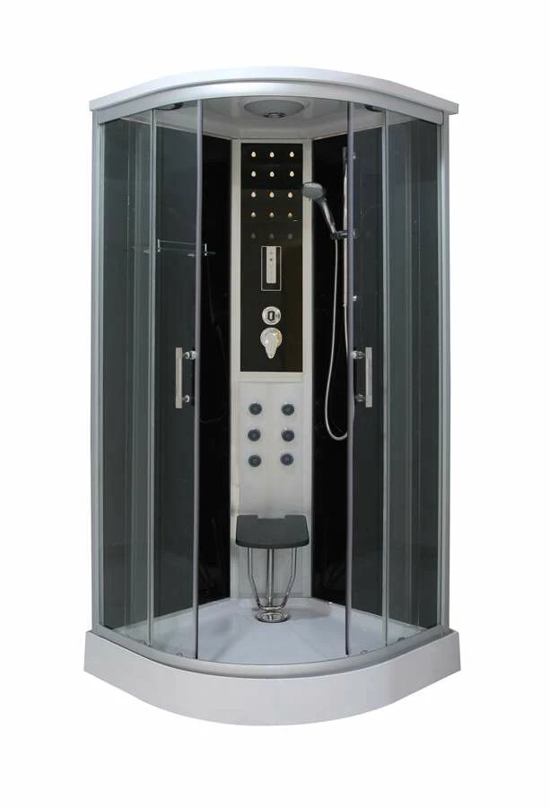 Duschmeister Komplettdusche Sano 23 Viertelkreis Duschkabine