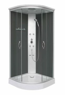 Duschmeister Komplettdusche Sano 28 Viertelkreis Duschkabine