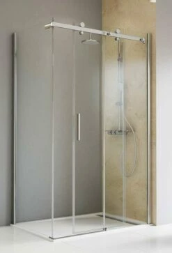 Schulte Toura Schiebetür-Gleittür Inklusive Seitenwand 8 Mm