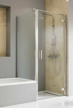 Schulte Toura Drehtür Pendelbar Inklusive Verkürzte Seitenwand 8 Mm