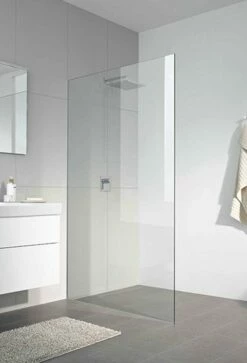Koralle Duschwand X80 Free GP Walk-In Freistehende Seitenwand