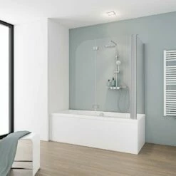 Schulte Sunny Badewannenfaltwand 2-teilig Inkl. Seitenwand Mit Stabilisationsbügel