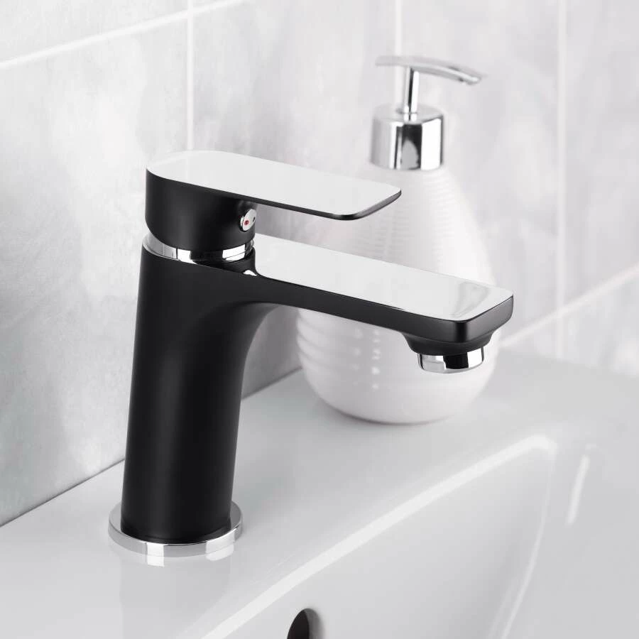 CORNAT Waschtisch-Einhebelmischer NOIR Schwarz Matt – Bild 2