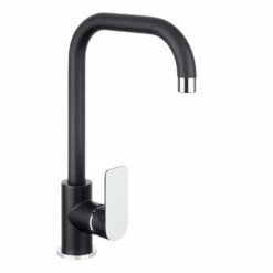 CORNAT Spültisch-Einhebelmischer NOIR Schwarz Matt