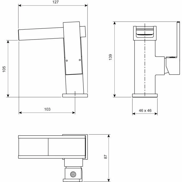 CORNAT Waschtisch-Einhebelmischer TARDES – Bild 2
