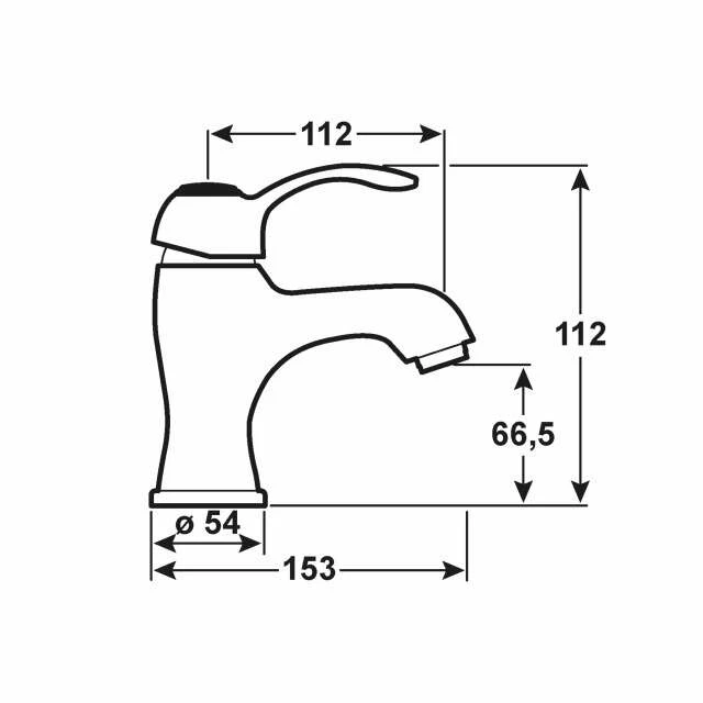 CORNAT Waschtisch-Einhebelmischer LUCA â Bild 2